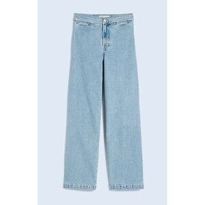 NWT Madewell The Emmett Wide-Leg Crop Jean Welt Pocket Edition Size W29